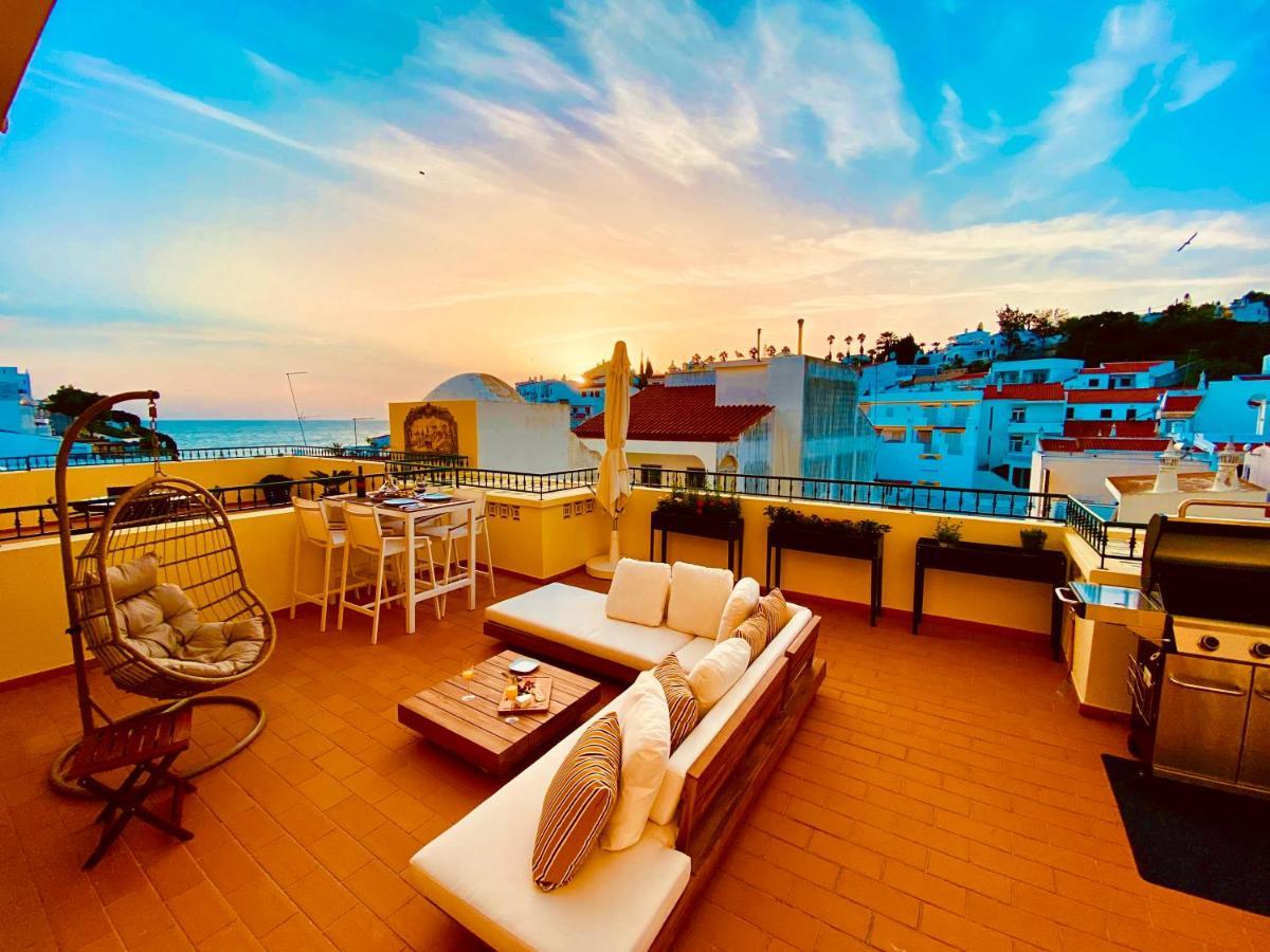 Oceanview Carvoeiro Terrace Apartment Eksteriør bilde